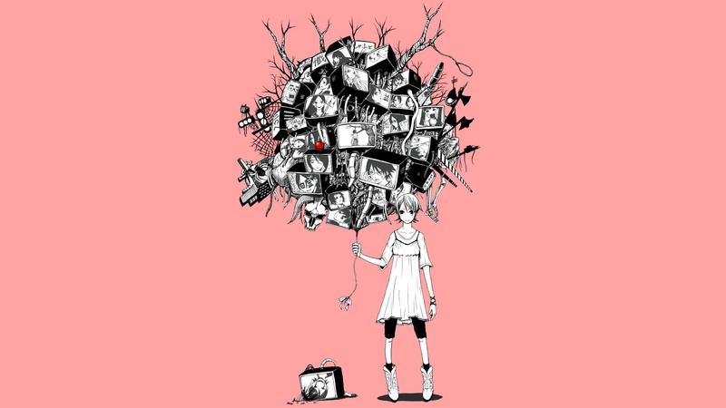 Kafuka Fuura, Sayonara, Trippy, Anime, Nozomu Itoshiki, Zetsubou-Sensei, Kagerou Usui, Rin Itoshiki, Mayo Mitama, Matoi Tsunetsuki, Ai Kaga, 1080P, Meru Otonashi