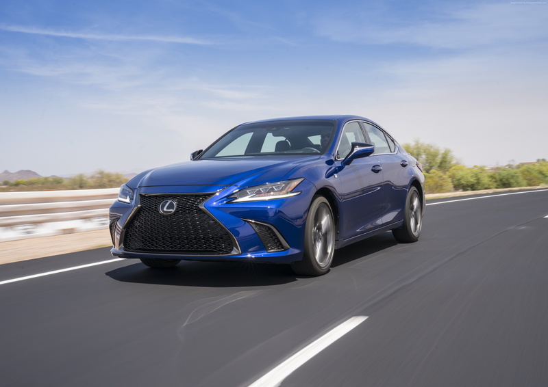 4K, 2K, Lexus ES 350 F-Sport, 2019 Cars
