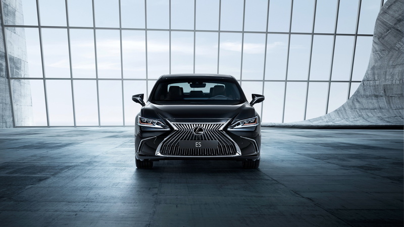 front view, sedan, Lexus, ES 250, 2018, 4K