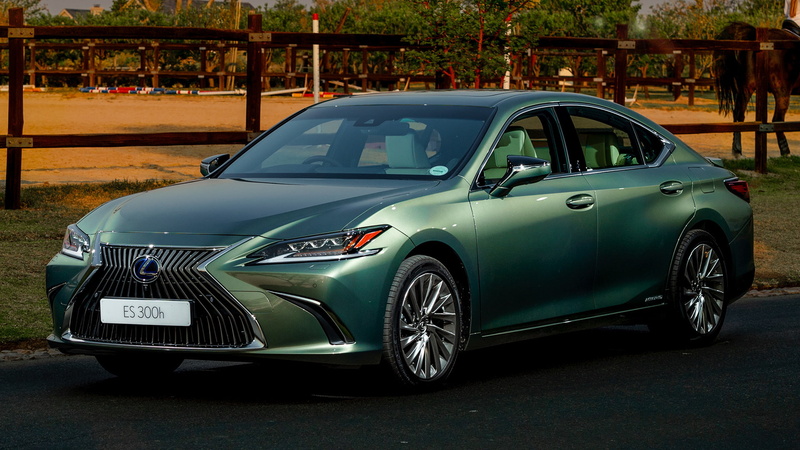 Luxury Car, Mid-Size Car, Car, Sedan, Hybrid Car, Lexus, Lexus ES 300H, Green Car, 1080P
