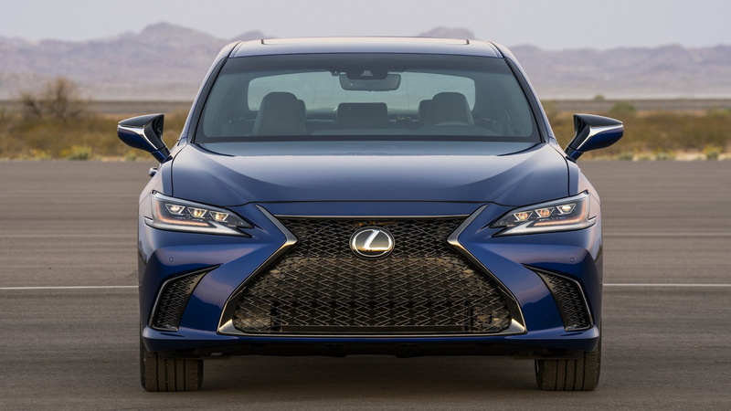 Luxury Car, Lexus, 1080P, Lexus ES 350 F Sport, Blue Car, Car, Sedan