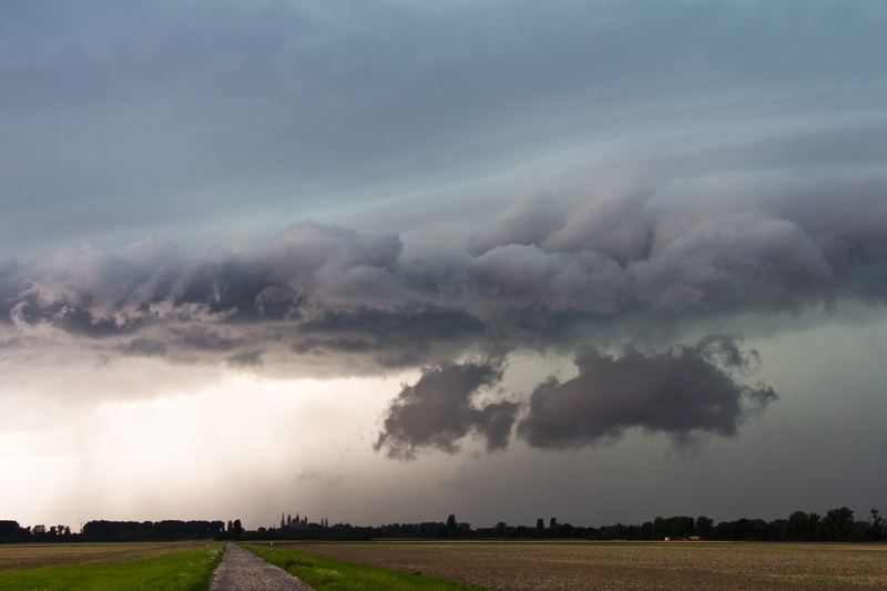 cloud roller, storm front, cumulonimbus, storm, landscape, storm cloud, power in nature, nature, precipitate, gust front, land, thunderstorm, no people