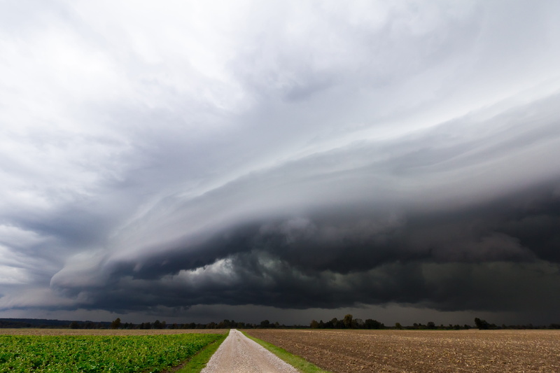 meteorology, arcus, beauty in nature, dark clouds, landscape, cumulonimbus, storm hunting, rural scene, land, tornado, agriculture, nature, tranquil scene