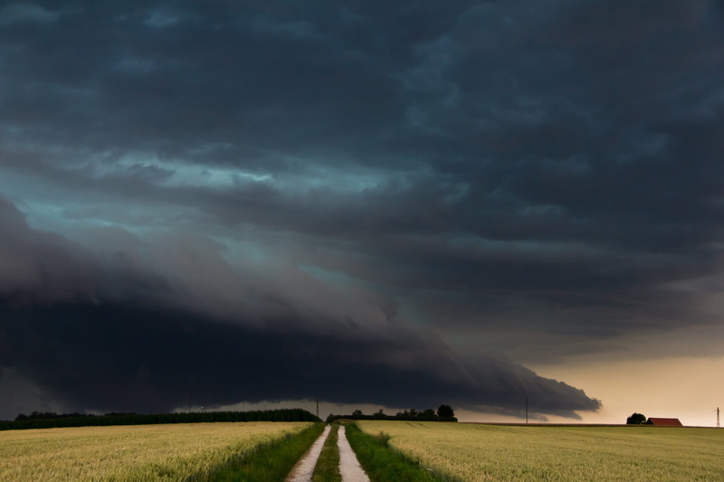 cloud front, nature, atmosphere, squall line, meteorology, field, 5K, power in nature, tranquility, no people, land, beauty in nature, weather, grass