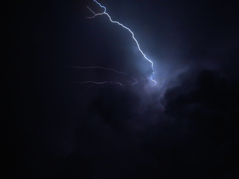 outdoors, power in nature, illuminated, overcast, power, bright, flash, night, storm cloud, warning sign, 1080P, thunderstorm, beauty in nature, sky, meteorology