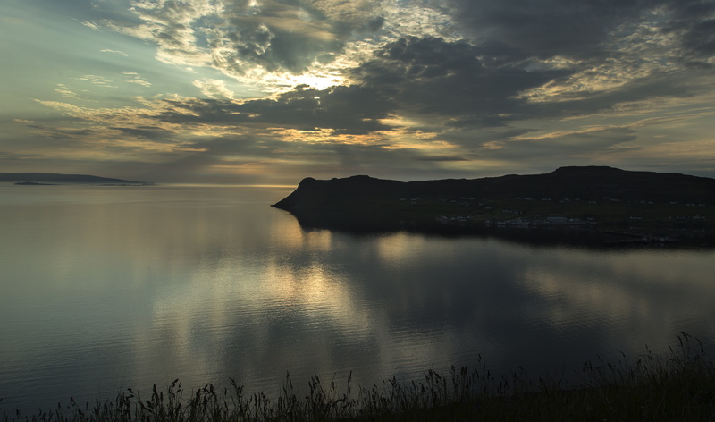 mountain, no people, sunset, tranquility, photography, water, beauty in nature, scenics - nature, still, surface, horizon, coast, island, lake, sky, silhouette