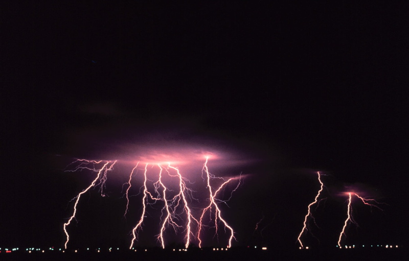 sign, weather, lights, power in nature, night, purple, oklahoma, illustration, thunderstorm, electricity, dangerous, warning sign, bolt, thunder, sky, dark