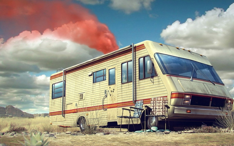 RV, Breaking Bad, 1080P, smoke