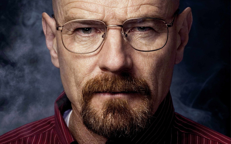 TV, Breaking Bad, Walter White, beards, men with glasses, 2K