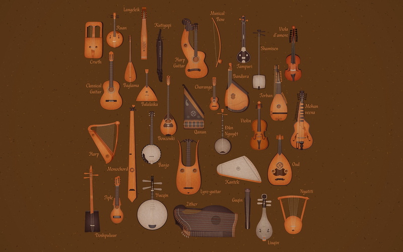 vector, connection, illustration, rock Music, music, sound, sheet Music, single Object, musician, variation, violin, harp, string, string Instrument, choice