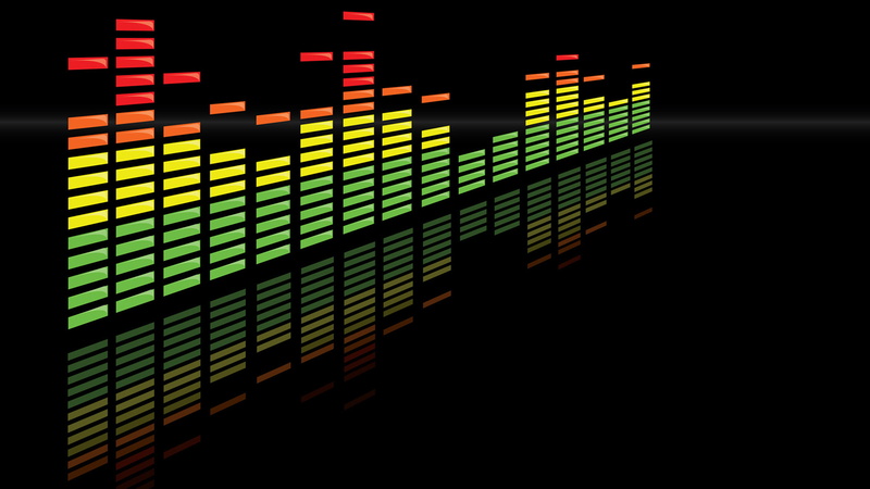 Cool, 2K, stone, black, design, mobile, desktop, fresh, abstract, equalizer, 2560x1440, Music, background, nature