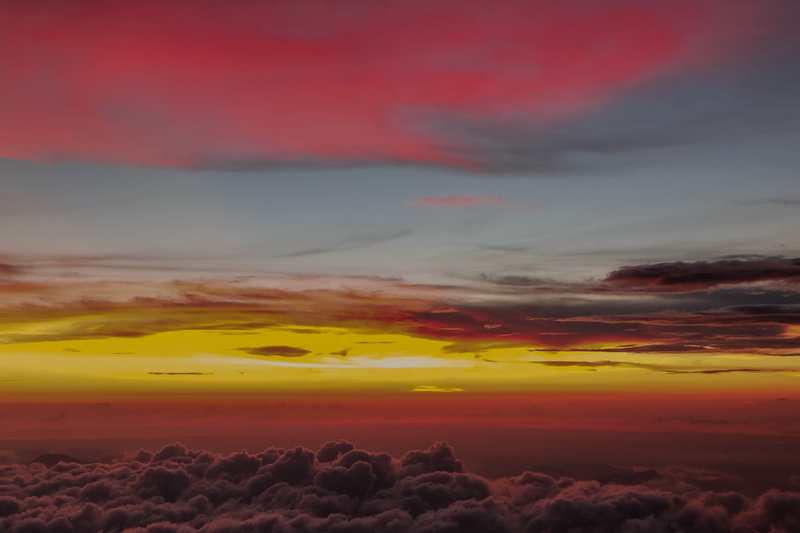 no people, environment, gunung lompobattang, dawn, horizon, cumulus, sulawesi selatan, nimbus, beauty in nature, romantic sky, sky, sunrise, cloud, multi colored