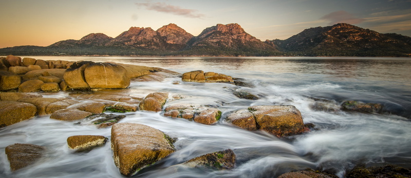 park, The  Hazards, landscape, nature, bay, stone, mountain, rock - Object, Australian, beauty In Nature, water, Freycinet  National  Park, 4K, Wine  glass