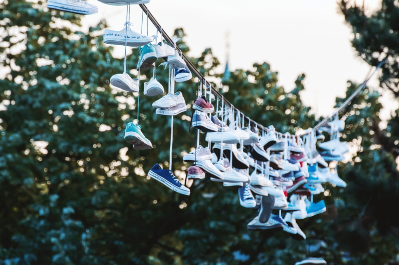 hanging, luck, hope - concept, large group of objects, 4K, cze, lock, no people, park, line, city, selective focus, belief, padlock, prague, outdoors