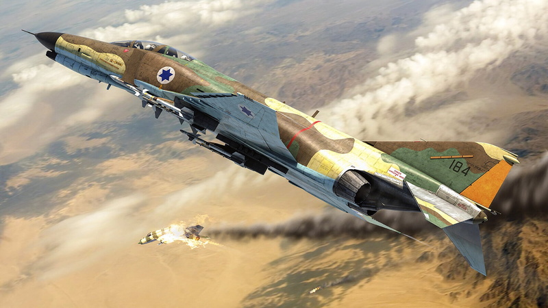 1080P, long-range fighter-interceptor, McDonnell Douglas F-4 Phantom II, double, Israeli air force, ANYWAYS, The MiG-21, Yom Kippur