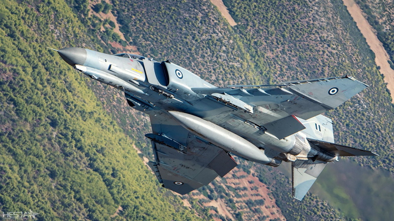 Greek air force, PTB, 1080P, Fighter, F-4 Phantom II, McDonnell Douglas F-4 Phantom II, Hellenic Air Force, HESJA Air-Art Photography, McDonnell Douglas