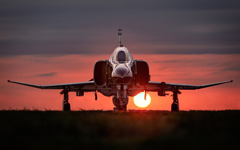 McDonnell Douglas F-4 Phantom II, 1080P, F-4 Phantom II, airplane