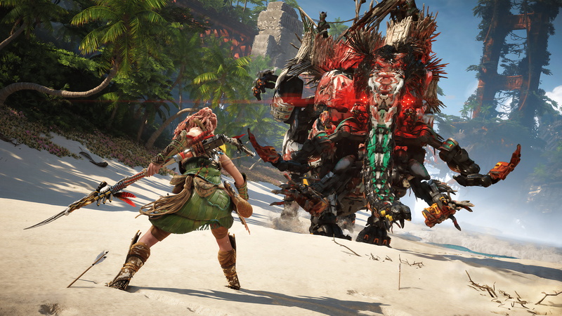Aloy (Horizon: Zero Dawn), robot, horizon forbidden west, 4K, Horizon II: Forbidden West, 4K