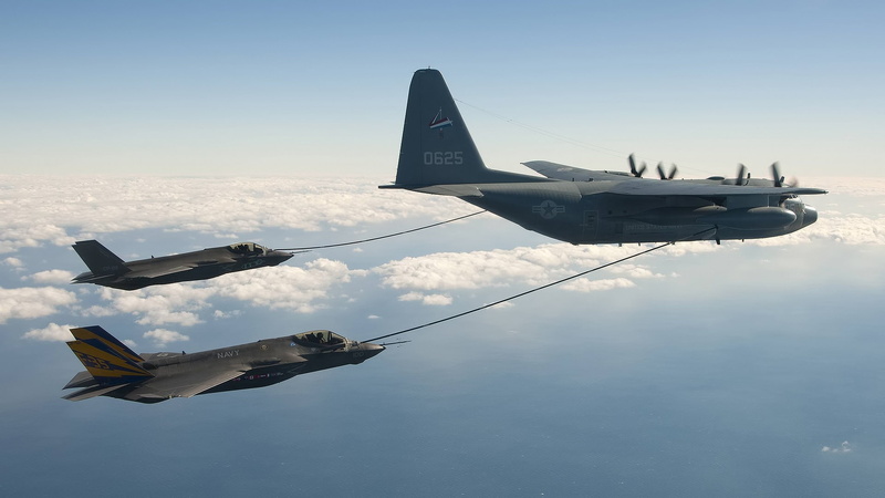 nature, fighter plane, aerospace industry, air force, transportation, mode of transportation, sky, Lockheed C-130 Hercules, no people, air vehicle, on the move