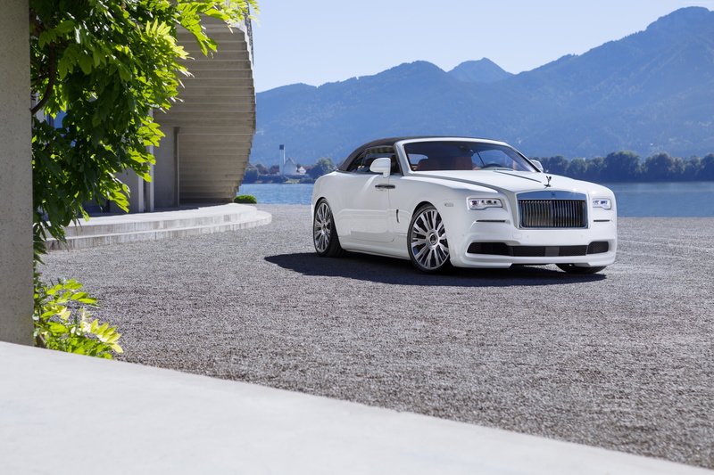 Spofec Rolls-Royce Dawn, luxury cars, white, 5K