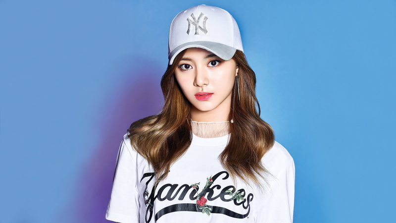 Band (Music), Brunette, 4K, Twice (Band), Singer, Girl, K-Pop, Twice, Tzuyu (Singer), Cap