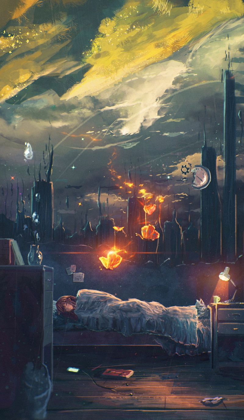 city, glass, environment, 1080P, food and drink, fire - natural phenomenon, outdoors, food, burning, nature, dusk, artwork, Sylar, cloud - sky, night
