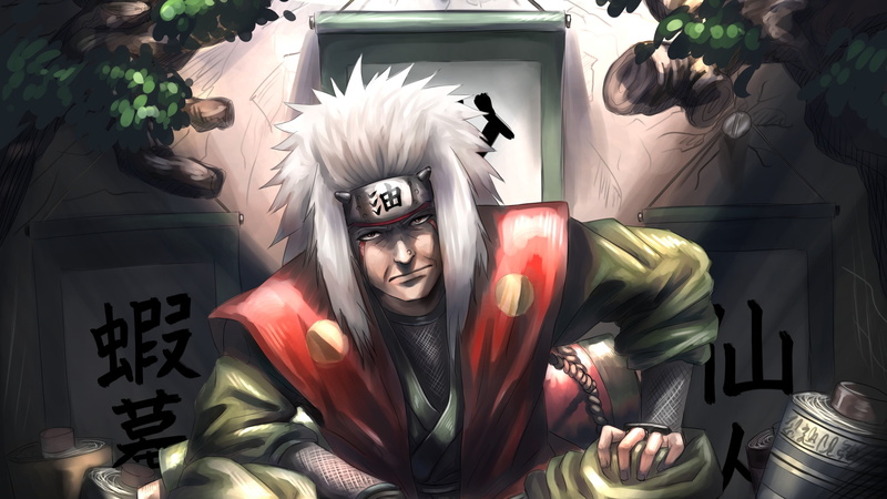 4K, Jiraiya (Naruto), Naruto