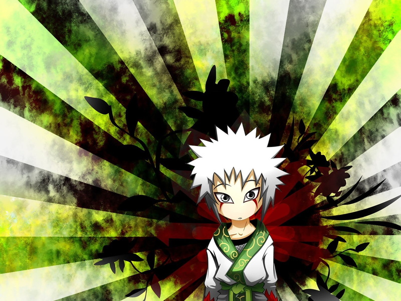 male likeness, striped, plant, green color, wall - building feature, indoors, no people, art and craft, Jiraiya, Naruto Shippuuden, 720P, portrait, sculpture