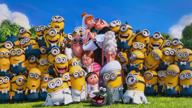 Despicable Me 2, Lucy (Despicable Me), Margo (Despicable Me), Gru (Despicable Me), 1080P, Agnes (Despicable Me), Dr. Nefario, Edith (Despicable Me), Despicable