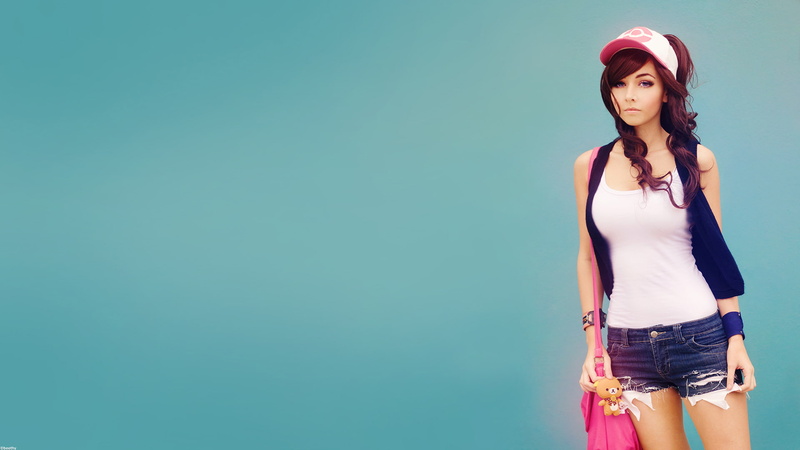hilda, 1080P, white, touko, pokemon, girl, hot babes and girls