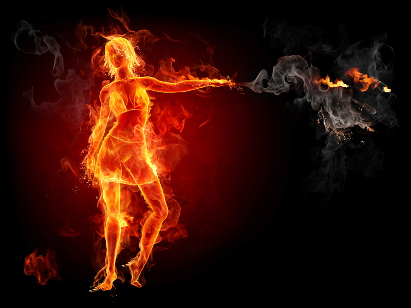 fire, babe, hot, 2K, hd