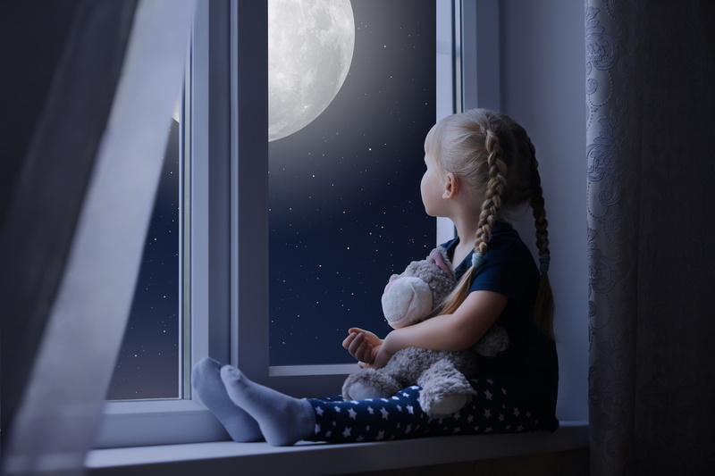 indoors, side view, 5k, hd, contemplation, 8k, females, looking, childhood, teddy bear, little girl, lifestyles, 5K, real people, looking through window