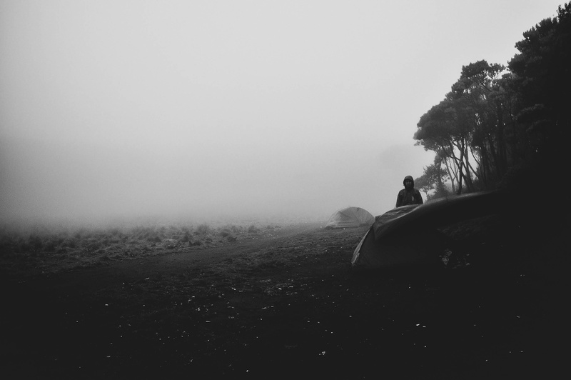 beauty in nature, merbabu, land, gunung, day, 2K, car, transportation, tree, real people, sabana, mountain, people, environment, sky, mode of transportation