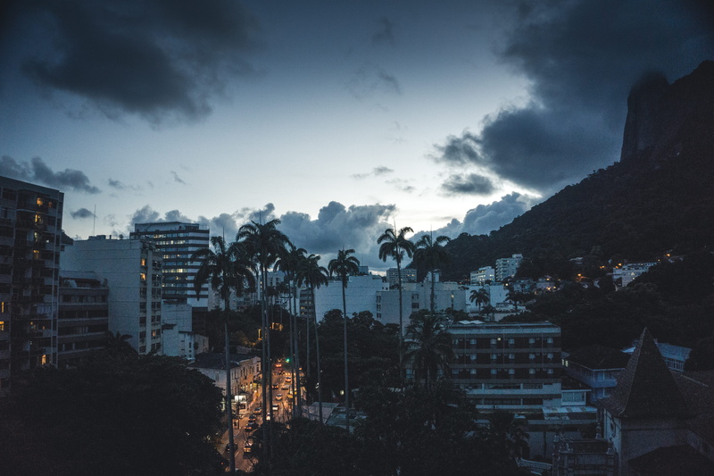 bedroomview, cloud, white, chinese Culture, modern design, dusk, mountain, asia, hill, sunset, tree, town, light, tourism, goodmorning, rio de Janeiro