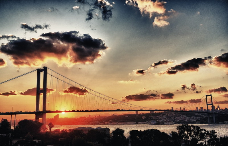 bosphorus, architecture, art, cityscapes, turkey, bridges, x, 480P, istanbul, hd