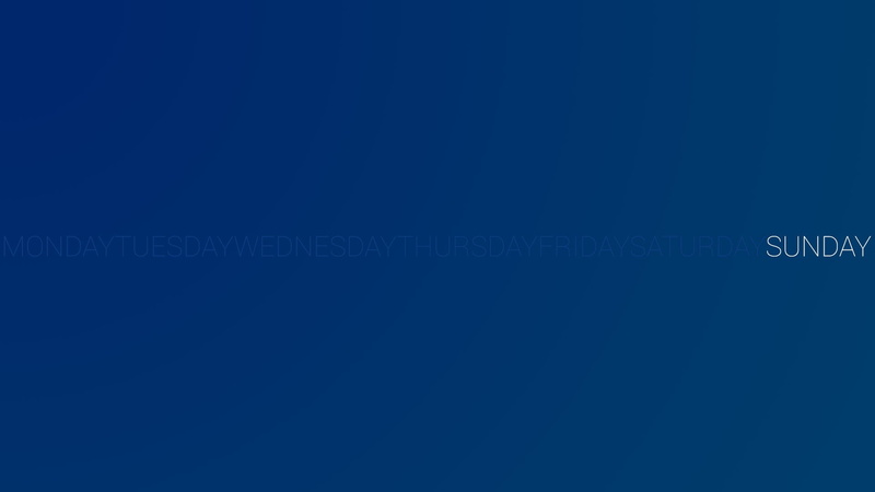 typography, minimalism, 1080P, Sunday