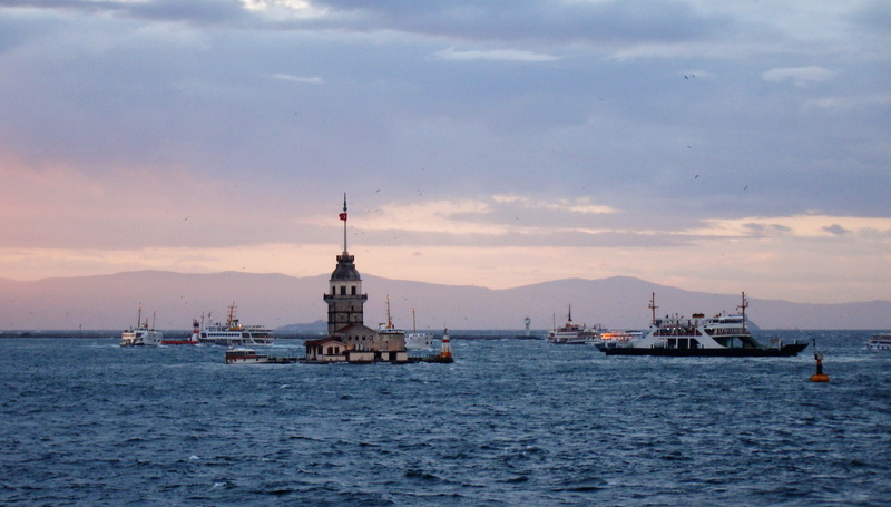 harbor, turkey, transportation, nature, travel, architecture, mode of transportation, leau, pont, no people, bosphorus, dé troit, building exterior, passenger craft