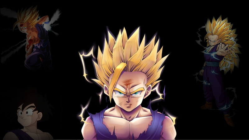 dragon ball z, art, son, hd, dragon, 1080P, anime, gohan, dragonball, x, Son Gohan, ball, teen, z