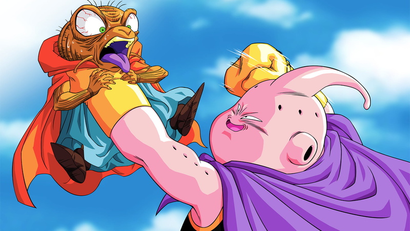 cheerful, adult, domestic animals, sky, people, clothing, 1080P, emotion, multi colored, nature, conflict, cloud - sky, outdoors, representation, Dragon Ball