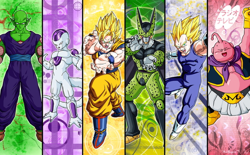 Goku, Dragon Ball Z, Frieza (Dragon Ball), 1080P, Vegeta (Dragon Ball), Majin Buu, Piccolo (Dragon Ball), Dragon Ball
