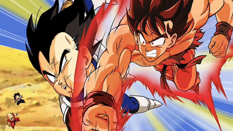 outdoors, Dragon Ball Z, travel, no people, Gohan (Dragon Ball), representation, day, Dragon Ball, pattern, sunlight, Krillin (Dragon Ball), human representation