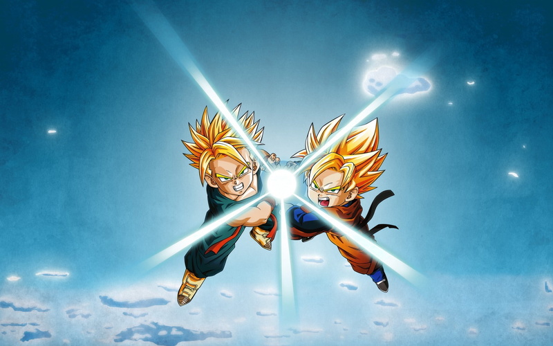 x, son, dragonball, Son Goten, 720P, hd, ball, art, anime, dragon, goten, trunks, z