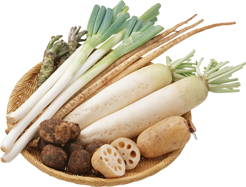 high angle view, white Background, radishes, indoors, white, root vegetable, close-up, basket, organic, still life, asparagus, cut out, root vegetables