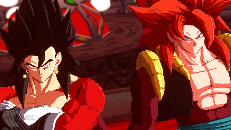 Dragon Ball, Gogeta, Vegito, Dragon Ball GT, Dragon Ball Super, Super Saiyan 4, 4K, Dragon Ball Z
