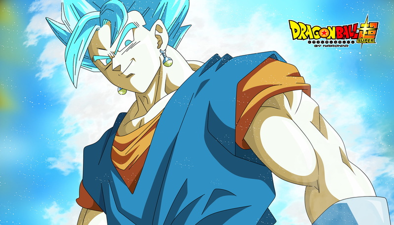 super, sign, communication, blue, saiyan, art and craft, Dragon Ball, no people, outdoors, day, sky, Vegito (Dragon Ball), cloud - sky, SSGSS Vegito, creativity