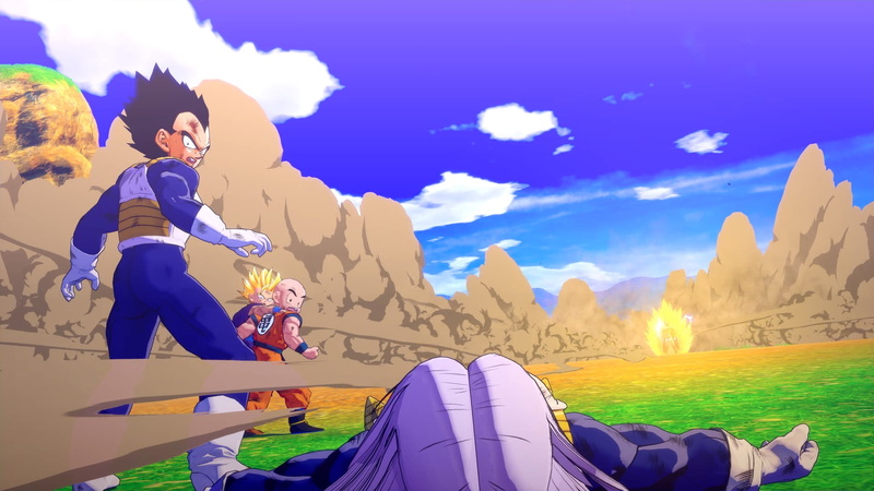 Vegeta, future trunks, Game CG, Dragon Ball Z, Cell (Dragon Ball), 1080P