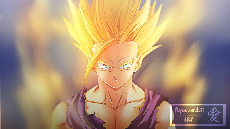 Dragon Ball, Super Saiyan 2, Gohan (Dragon Ball), Dragon Ball Z, 1080P