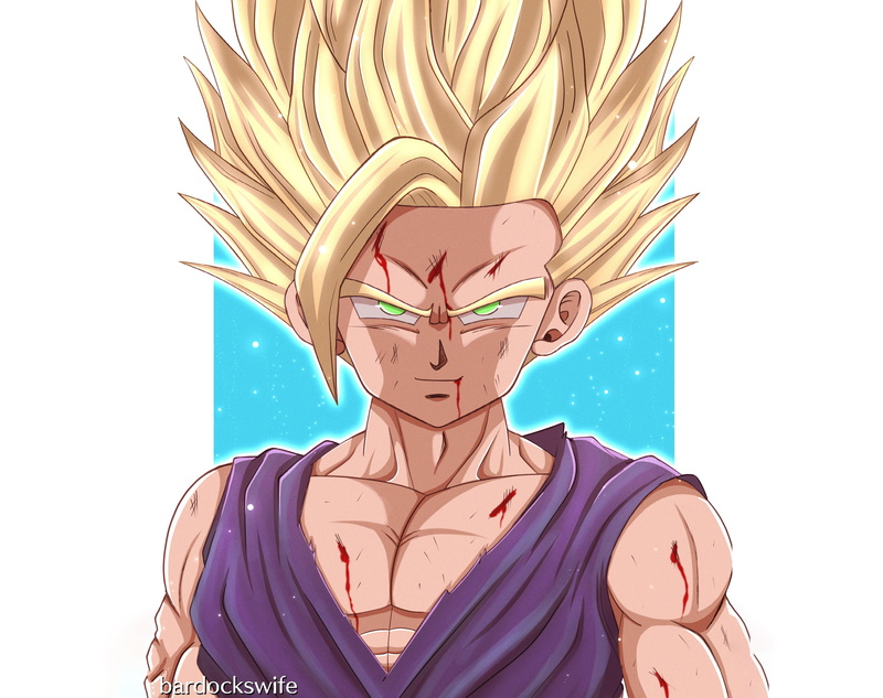 Super Saiyan 2, Gohan (Dragon Ball), 2K, Dragon Ball, Dragon Ball Z