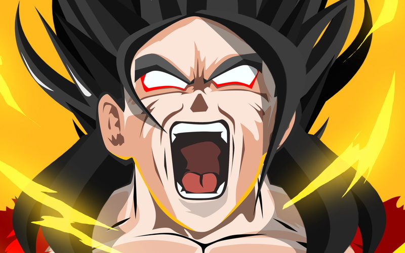 Super Saiyan 4, Goku, Dragon Ball, Dragon Ball GT, 1080P