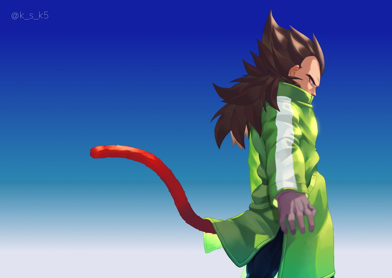 Dragon Ball GT, Vegeta (Dragon Ball), 2K, Super Saiyan 4, Dragon Ball